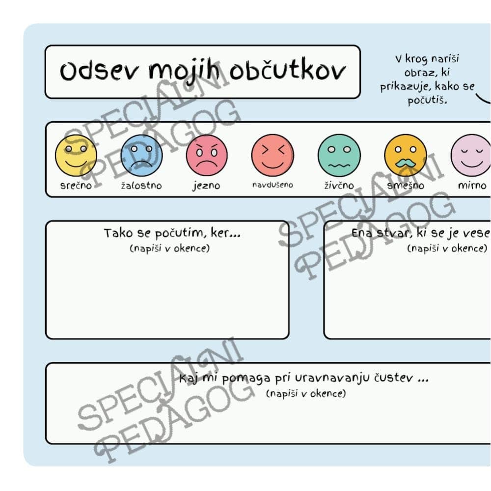 Odsev mojih občutkov